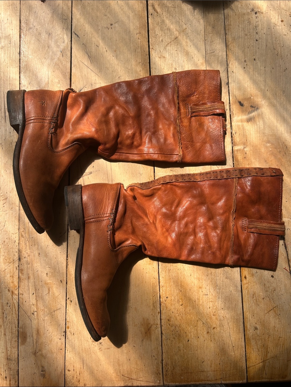 Frye Women's Mid-Calf Boots in Cognac